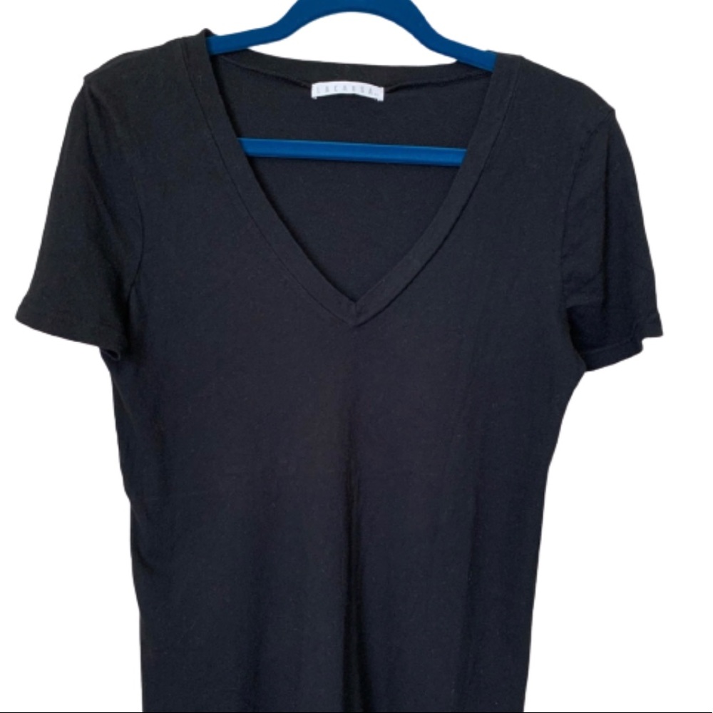 ❤️ Lacausa Cotton Short Sleeved T-shirt black